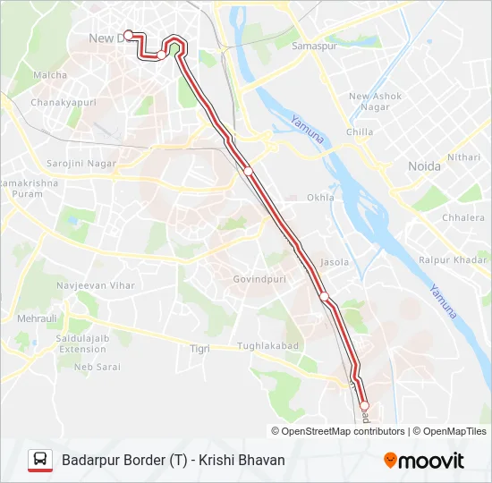 DS-010 Bus Line Map