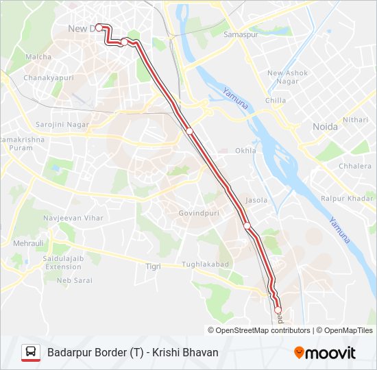 DS-010 Bus Line Map