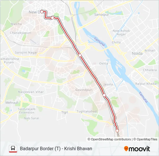 DS-010 Bus Line Map