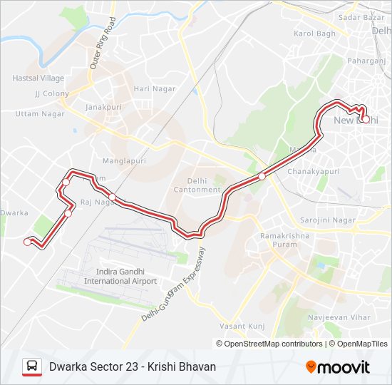 DS-021 Bus Line Map
