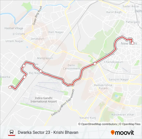 DS-021 Bus Line Map