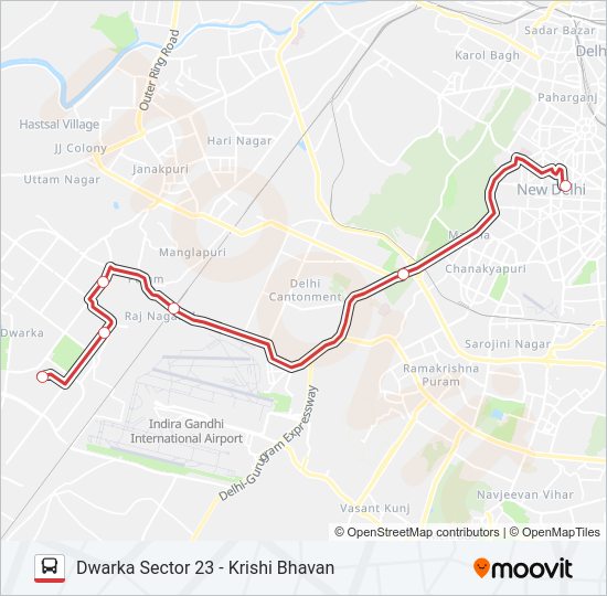 DS-021 Bus Line Map