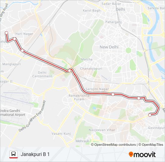 DS-028 Bus Line Map