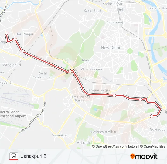 DS-028 Bus Line Map