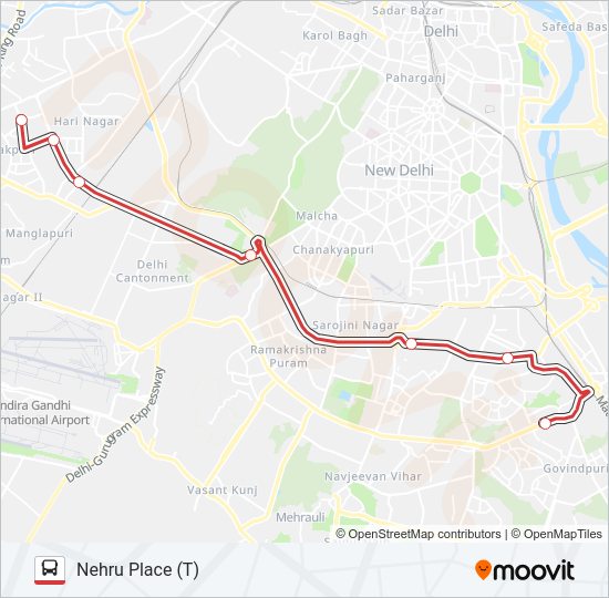 DS-028 Bus Line Map