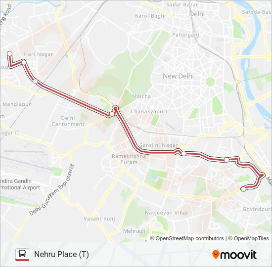 DS-028 Bus Line Map