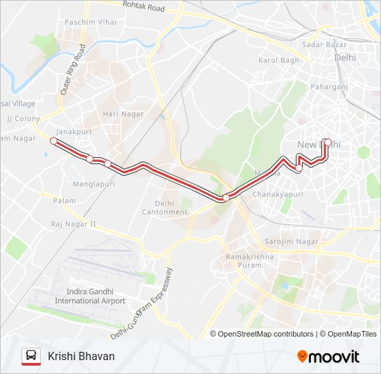 DS-015 Bus Line Map
