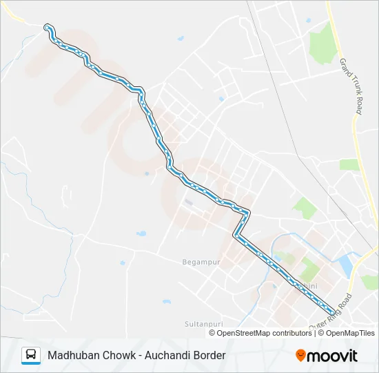 990ASTL Bus Line Map