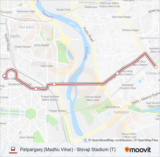 DS-039 Bus Line Map