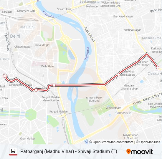 DS-039 Bus Line Map