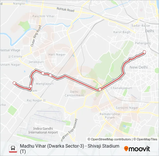 DS-024 Bus Line Map