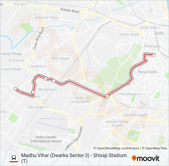 DS-024 Bus Line Map