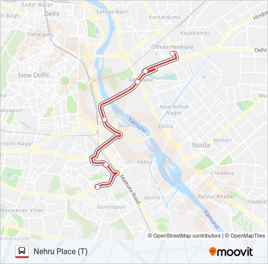 DS-017 Bus Line Map