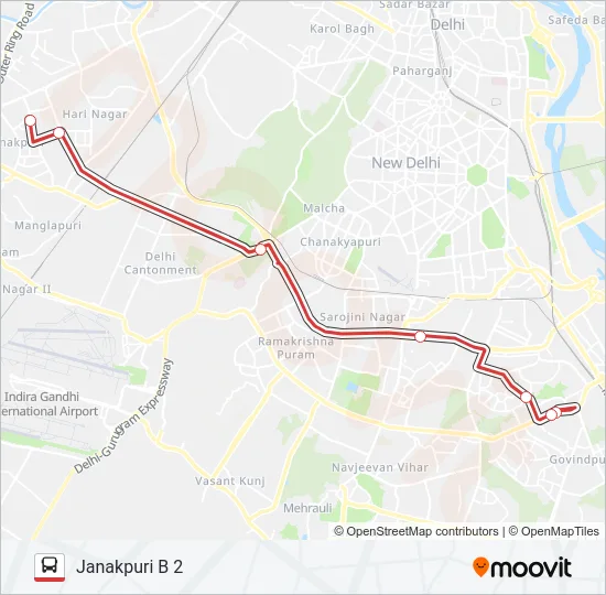 DS-013 Bus Line Map