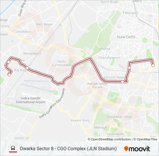 DS-023 Bus Line Map