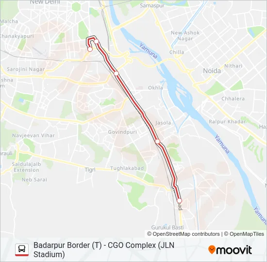 DS-011 Bus Line Map
