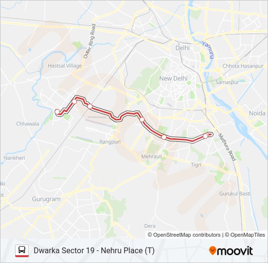 DS-022 Bus Line Map