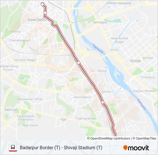 DS-012 Bus Line Map