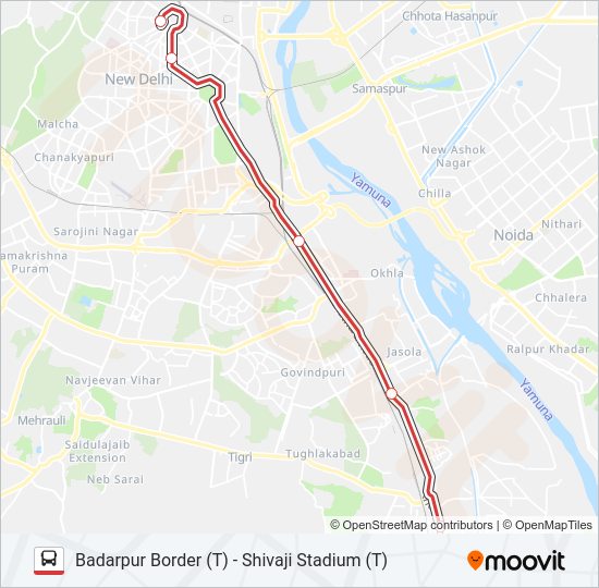 DS-012 Bus Line Map