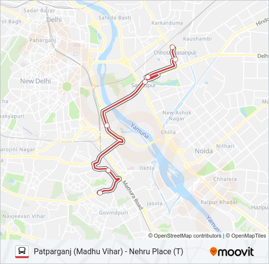 DS-037 Bus Line Map