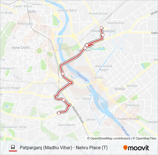 DS-037 Bus Line Map
