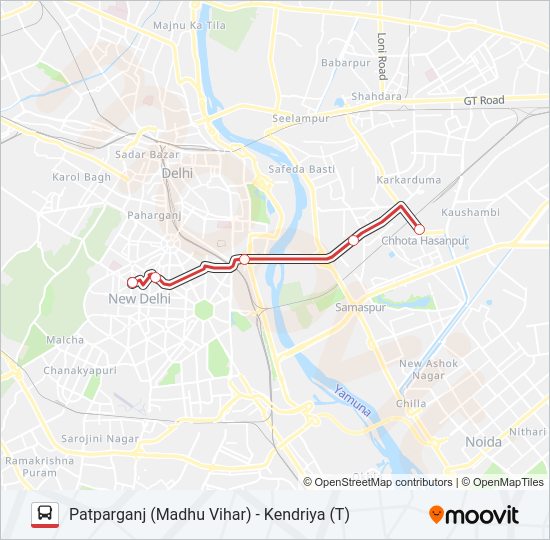 DS-040 Bus Line Map
