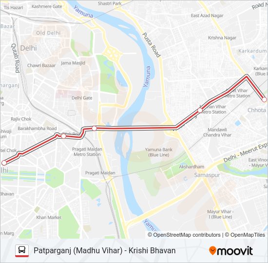DS-036 Bus Line Map