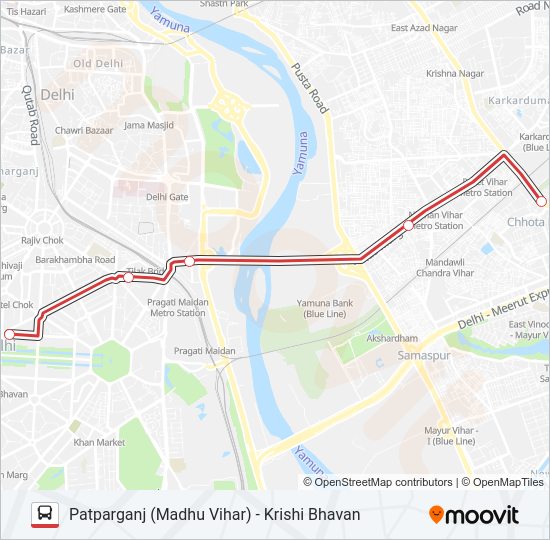 DS-036 Bus Line Map