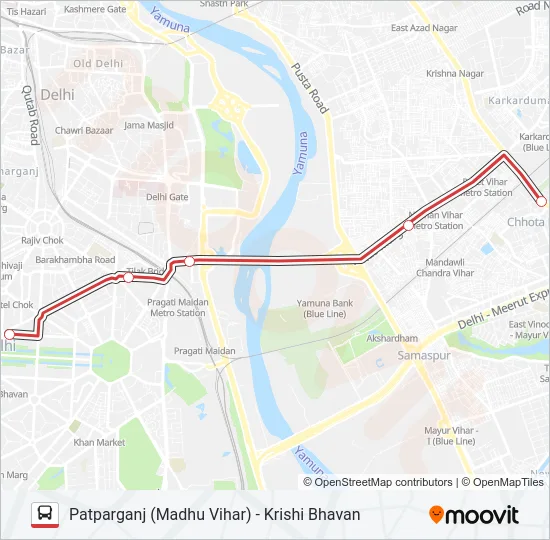 DS-036 Bus Line Map