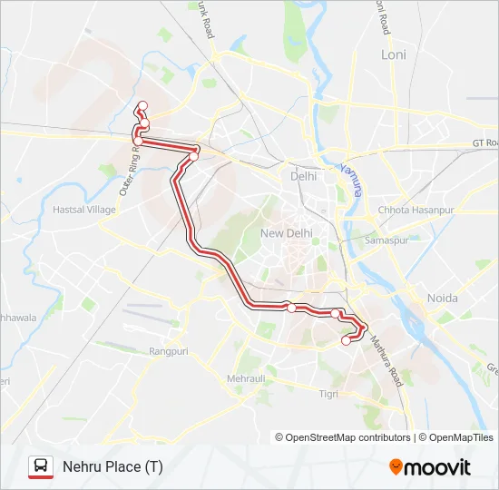 DS-032 Bus Line Map