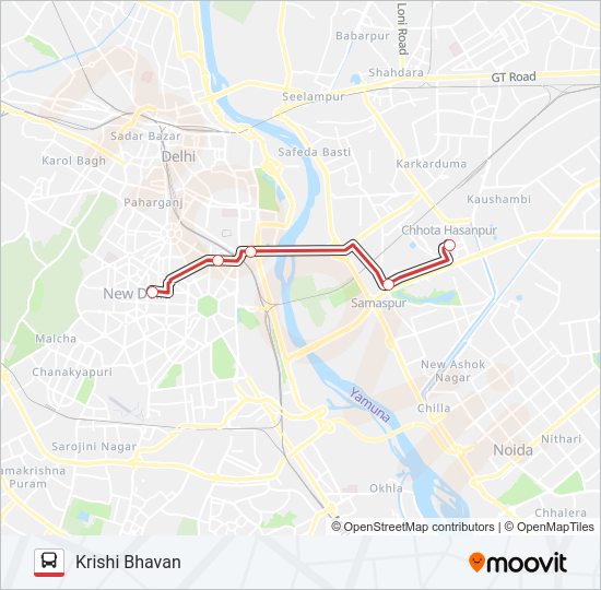 DS-019 Bus Line Map