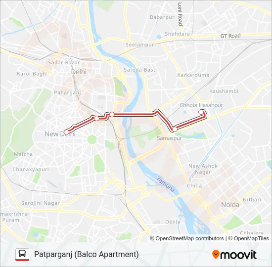DS-019 Bus Line Map