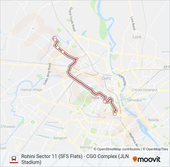 DS-033 Bus Line Map
