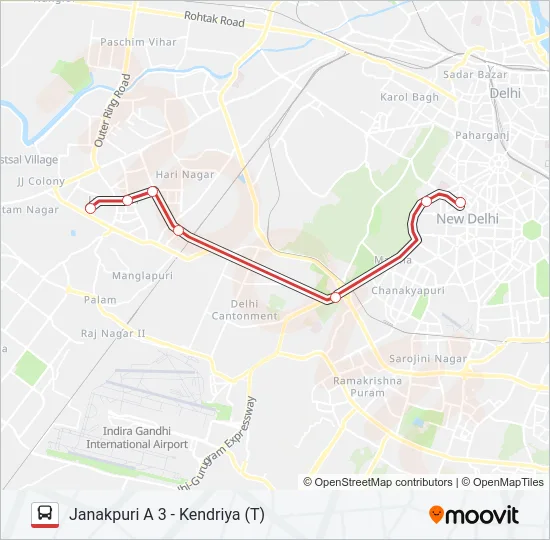 DS-030 Bus Line Map