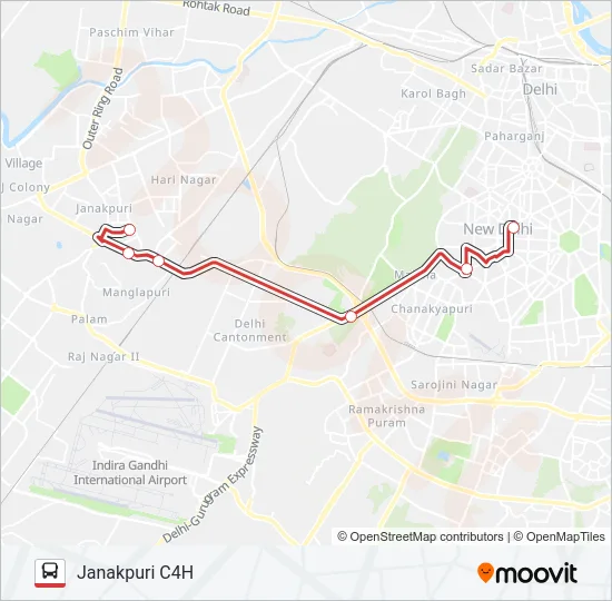 DS-029 Bus Line Map