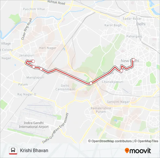 DS-029 Bus Line Map