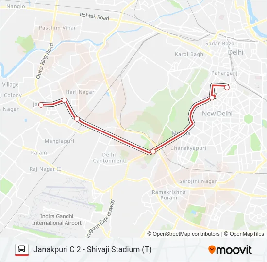 DS-016 Bus Line Map