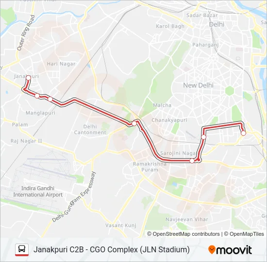 DS-026 Bus Line Map