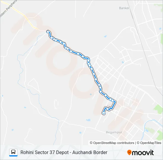 972LSTL Bus Line Map