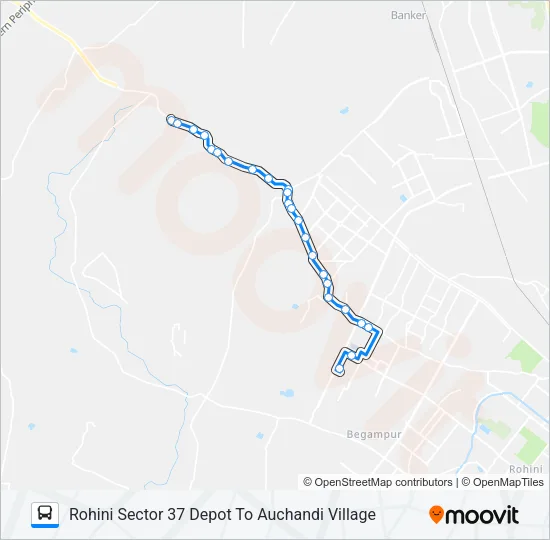 972LSTL Bus Line Map