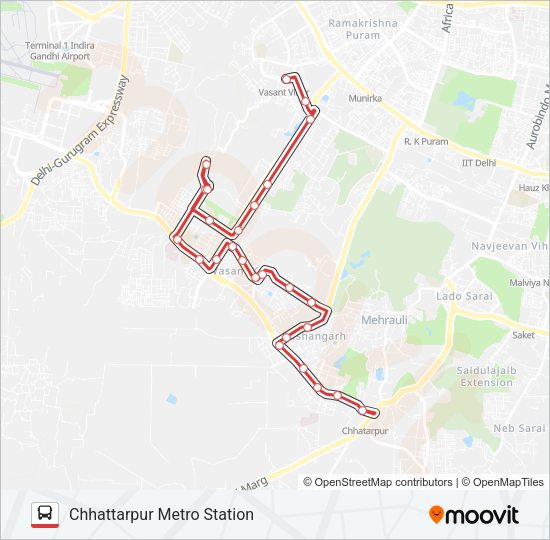 CIRCULAR Bus Line Map