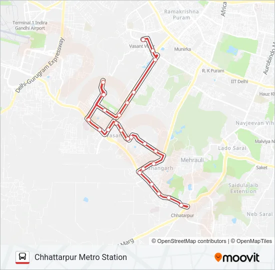 CIRCULAR Bus Line Map