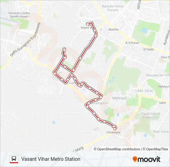CIRCULAR Bus Line Map