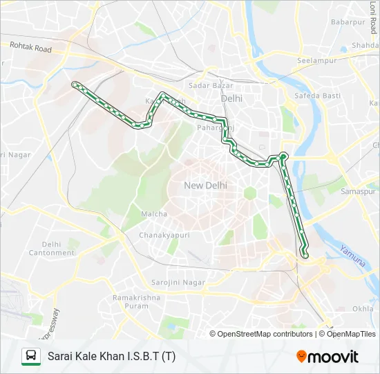 318 Bus Line Map