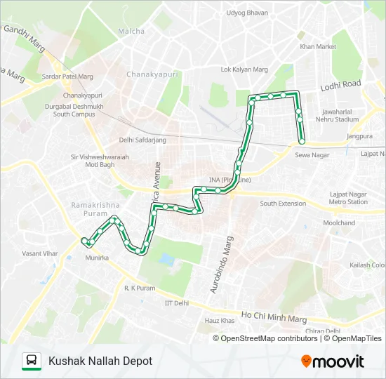 MBS06STL Bus Line Map