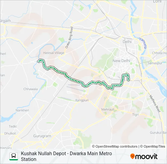 MBS-007STL Bus Line Map