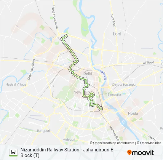 181 Bus Line Map