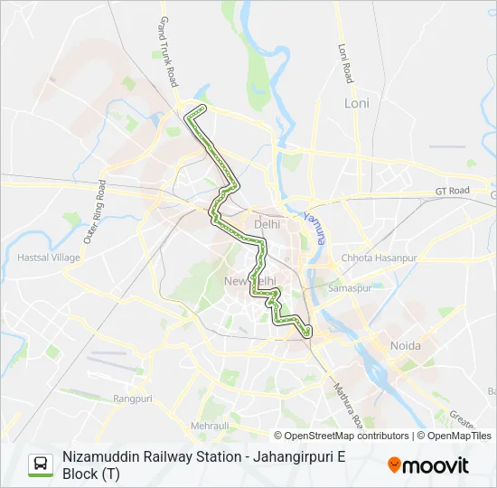 181 Bus Line Map