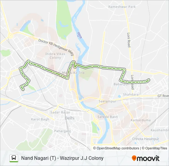 235 Bus Line Map