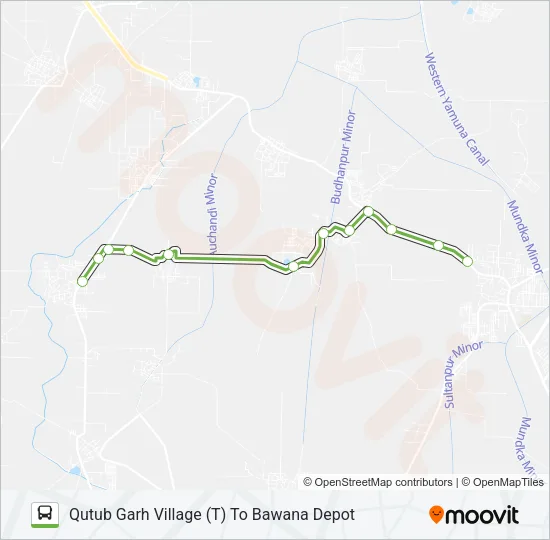 988 Bus Line Map